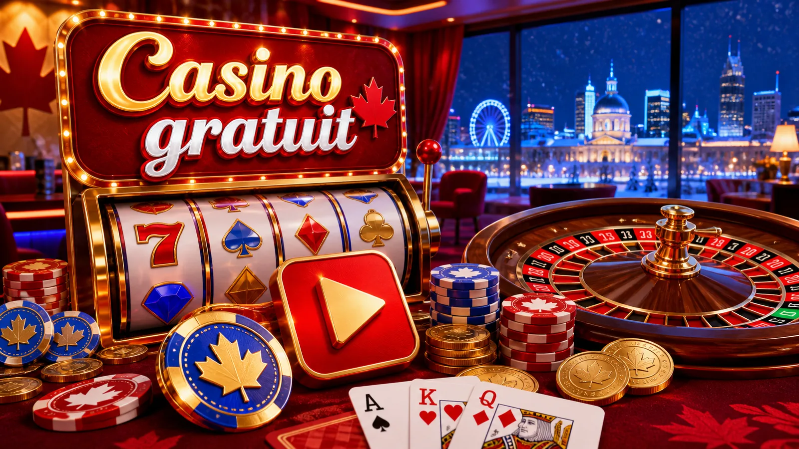 Casino gratuit Canada content banner