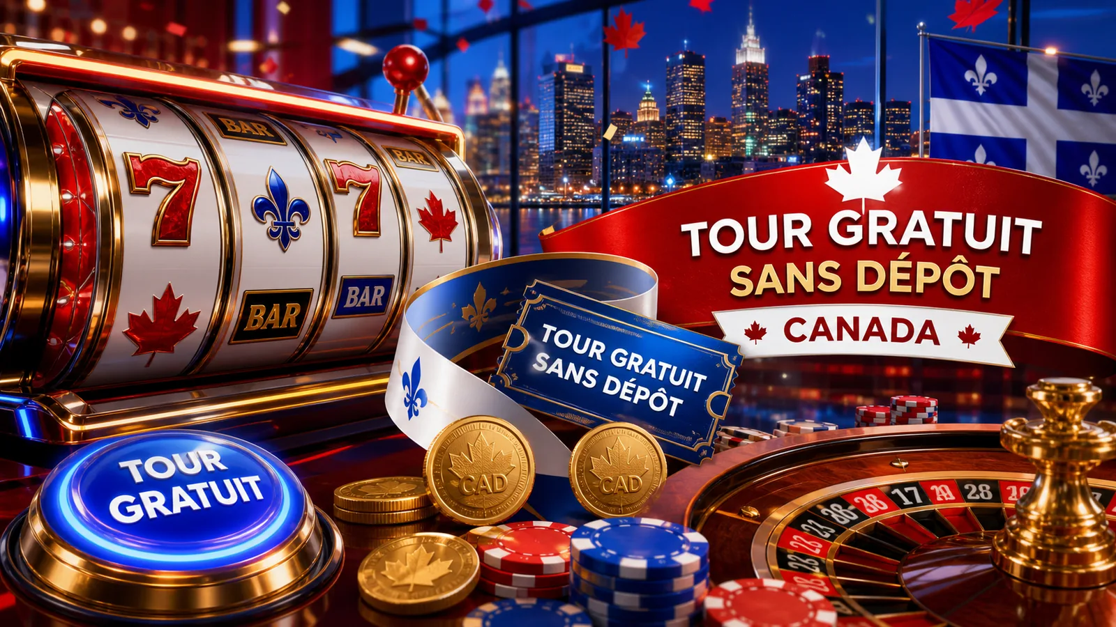Casino tour gratuit sans dépôt Canada content banner